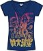 Junk Food Star Wars Navy V-Neck Juniors/Ladies T-Shirt Tee
