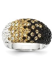 Sterling Silver Swarovski Elements Columbia Spirit Ring