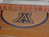 Sports Team Half-moon Doormat 29.5wx17.75d Arizona