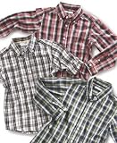 Greendog Little Boy Plaid Woven Shirt