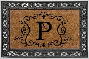 Monogram Coir Doormat - P