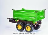 Rolly Toys - Vélos et véhicules pour enfants - Remorque Mega Trailer, JOHN DEERE