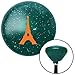 American Shifter 201828 Green Retro Metal Flake Shift Knob with M16 x 1.5 Insert (Orange The Eiffel Tower)