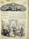VAUDEVILLE THEATRE MAISON NEUVE SARDOU PRINT 1866