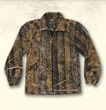 ADULT FULL ZIP FLEECE BROWN M