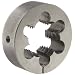 Union Butterfield 2010(UNC) Carbon Steel Round Threading Die, Uncoated (Bright) Finish, 3" OD, 1-1/2"-6 Thread Size