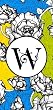Gablecrest Monogram Sneezies - W Gablecrest Monogram Sneezies - W