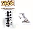 6 Fender Vintage Guitar Tuners Nickel Tele Strat