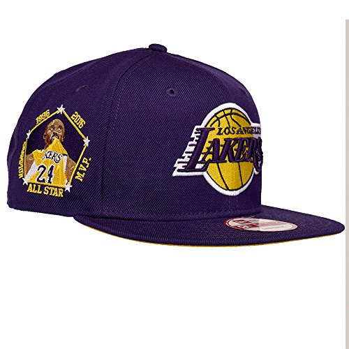 Kobe Bryant Los Angeles Lakers New Era Retirement Collection Player 9Fifty Adjustable Fit Hat (Purple)