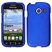 Samsung Galaxy Ace Style S765C Blue Hard Case Snap On Rubberized Protector Cover