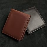 シンプルでベーシックなマット素材のメンズ二つ折り財布【BASIC FACTORY】メンズ・男性・コンパクト・ウォレット・ビジネス・フォーマル