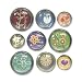 Quartet Bubble Push Pins, Assorted Designs (79225)