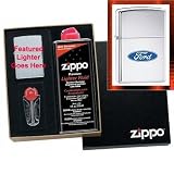 Ford Oval Zippo Lighter Gift Set