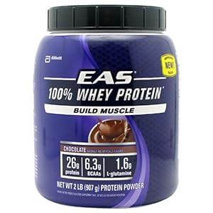 EAS 100% Whey Protein, Chocolate, 2 Pound