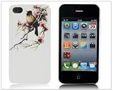 Chinese Fashion Hard Back Case Cover for Apple iPhone 4 4G 4S Flower and-Bird Painting