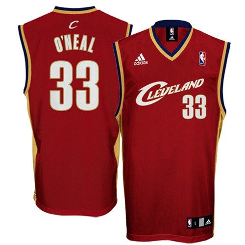 Adidas Cleveland Cavaliers Shaquille O'neal Replica Road Jersey Extra Large
