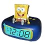 Spongebob LCD Color Alarm Clock with Lighted Display
