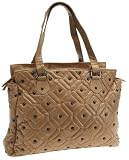 C.Oui Milan 03, Sac port&eacute; &eacute;paule femme - Camel, Cuir, Taille unique