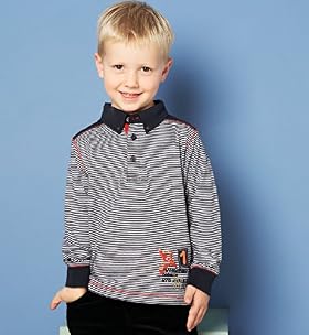 Autograph Pure Cotton Stripe Rugby Shirt