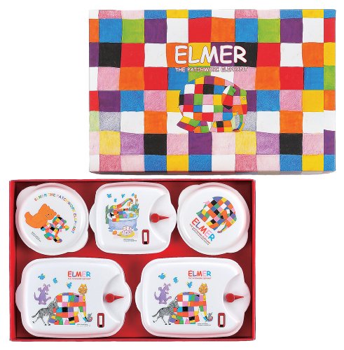 「エルマー」 電子レンジ容器5pcギフトセット EM-23