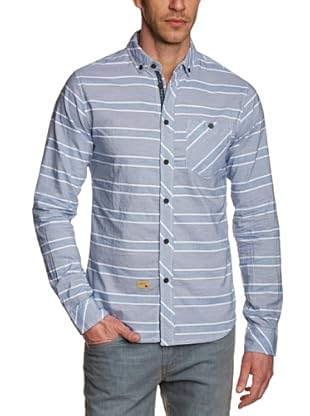 Humor Camisa Hombre (Azul)