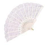 White Lace Fan