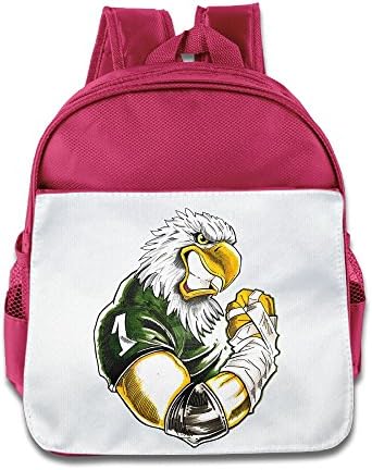 Shehe Hunk Eagle Unisex School Daypack Pink