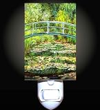 Japanese Bridge by Monet Decorative Night Light