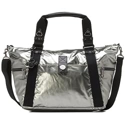 Kipling City Marla M Satchel - Argentum