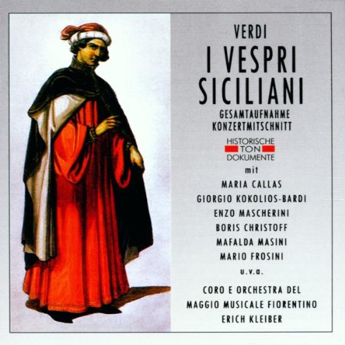 Produkt-Bild: Verdi: I Vespri Siciliani (Gesamtaufnahme) (ital.) (Konzertmitschnitt Florenz 1951)