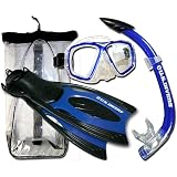 US Divers Acapulco Snorkeling Set with Bag