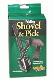 Campers Compact Shovel & Pick 2-in-1 (Folded 7-inch)(Belt Carry Bag)