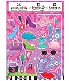 12 Collectible Puzzle Erasers + 12 Stretch Bracelets Bundle + 12 Stickers by Fashion Angels Pink Combo Card. 12 Collectible Puzzle Erasers + 12 Stretch Bracelets Bundle + 12 Stickers by Fashion Angels Pink Combo Card.