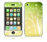 Yellow Green Tree Decorative Skin Cover Decal Sticker for Apple 2G iPhone (1st Gen)