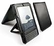 Tuff-Luv Traditional Leather case cover & stand for Amazon Kindle Keyboard / Kindle 3 / Global Wireless 6 inch / 15 cm - Black