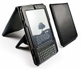 Tuff-Luv Traditional Leather Case Cover and Stand For Amazon Kindle 3
