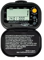 ACCUSPLIT Health Engine AH190M28 Pedometer/Step Counter with Auto-Activity Timer