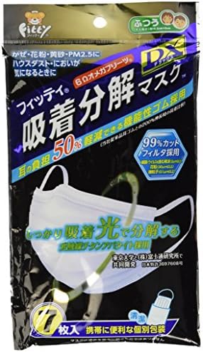 Pm.2.5 Decomposition Mask Normal Size 7 Pack by Fitsch