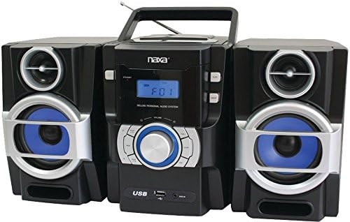 Naxa - Portable Cd/Mp3 Player With Pll Fm Radio, Detachable Speakers &amp; Remote * Naxa - Portable Cd/Mp3 Player With Pll Fm Radio, Detachable Speakers &amp; Remote Portable, Top-Loading Mp3/Cd Player Pll F