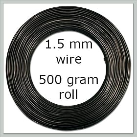 1.5 mm Bonsai Training Wire | 500 Gram Roll - By joebonsai from Florist