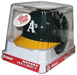  : Oakland Athletics MLB Replica Left Flap Mini Batting Helmet From Riddell