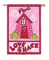 Regular Sized Flag Love Shack