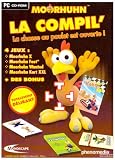Revue Mindscape  / Coffret Moorhun ( Kart XXL 1 + X + Wanted + Football + économiseurs d'écran, fonds d'ecran, posters )