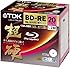 20 TDK Blu-ray Disc 50GB 2X BD-RE DL Dual Layer Rewritable Bluray Inkjet Printable