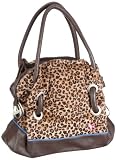 Poodlebags Funkyline jungle Thursday chocolate 330711DC, Sac &agrave; main femme - marron/chocolate brown, EU