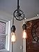 Single Pulley Ceiling Light w/ Steel Sockets