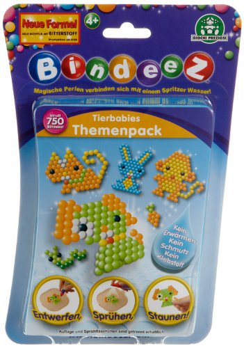 Giochi Preziosi 70219941 - Bindeez Motiv Nachf&uuml;llpack 750 Perlen Tierbaby