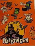 Halloween Glitter Window Clings - Toil & Trouble Halloween Glitter Window Clings - Toil & Trouble
