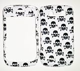 Cuffu - Funky Skull - Blackberry 8900 Javalin Smart Case Cover Perfect for Sprint / AT&T / Nextel / Tmobile / Verizon / Metro PCS Makes Top of the Fashion + One Universal Screen Protector in Only One LOWEST Shipping Rate $2.98 - Goes With Everyday Style and Apparel