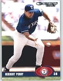 2003 Donruss #217 Herbert Perry - Texas Rangers (Baseball Cards)